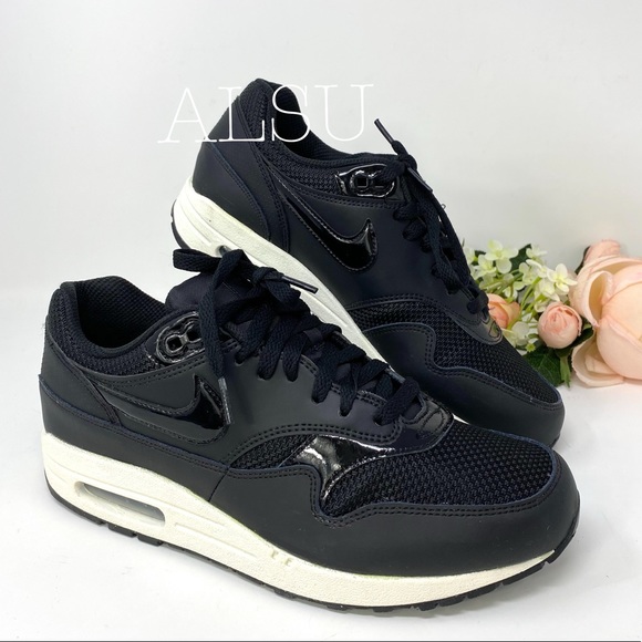 Nike Shoes - Nike Air Max 1 Black W AUTHENTIC